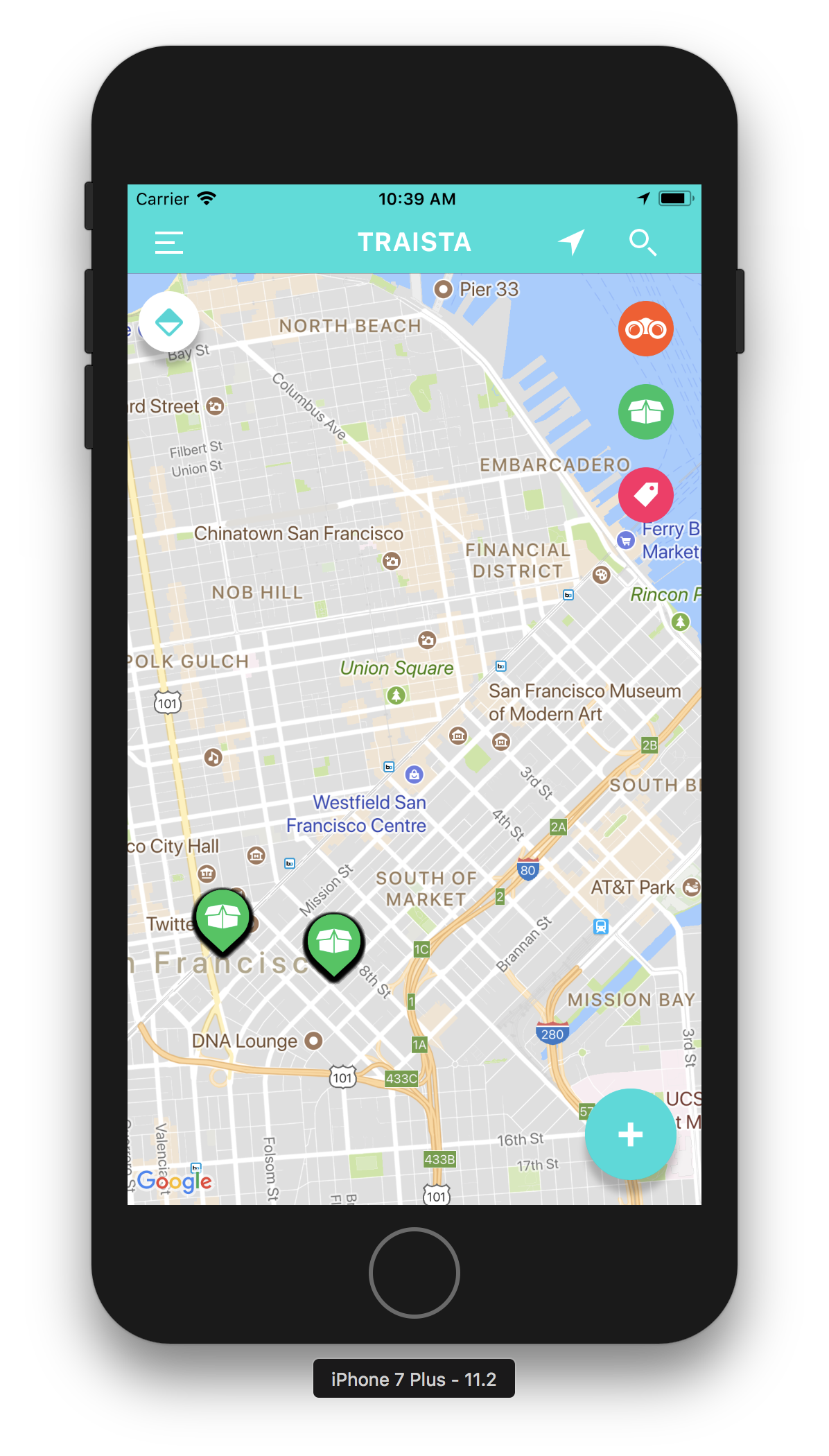 Traista app | Lost. Found. Shopping Deals.